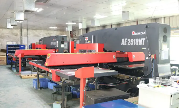 CNC bending operation for precision snap fit steel enclosure production at Xinyang factory